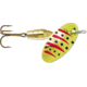 Panther Martin Deluxe Regular In-Line Spinner, #6, 1/4oz, Gold/Black/Red, 6PMD-GBR