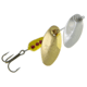 Panther Martin Dual Flash Spinner, Silver &amp; Gold, Size 2, 2DFPMDF-SG