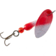 Panther Martin FishSeeUV In-Line Spinner, #15, 1/2 oz, Red &amp; White, 15PMSSTUV-RW
