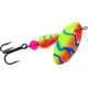 Panther Martin FishSeeUV In-Line Spinner, #9, 3/8 oz Chartreuse/Orange/Blue, 9PMUV-COB