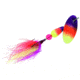 Panther Martin FishSeeUV In-Line Spinner, Number 9, 3/8 oz Chartreuse/Orange/Purple, 9PMUVM-COP