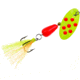 Panther Martin Flash-A-Bou Go-Glo In-Line Spinner #2, 1/16 oz, Chartreuse Orange, 2PMGGFCHO
