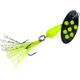 Panther Martin Flash-A-Bou Go-Glo In-Line Spinner, #4, 1/8oz, Black &amp; Chartreuse, 4PMGGFBCH