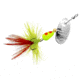 Panther Martin Mini Fly, Silver Orange/Chartreuse, Size 0, 0MPMMF-SCO