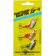 Panther Martin Opening Day 3 Hammered Holographic Spinner Kit, Assorted, #4, 1/8oz, 3/Pack, OD3