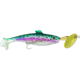 Panther Martin Vivif Style Holographic Spinner Minnow, Rainbow Trout &amp; Gold Blade, #3, 3MNH-RTHG