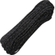 Marbles Parachute Cord,Black w/ Reflective Gray,100 feet RG1059H
