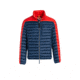Parajumpers Bredford B.C. Casual Down Jacket - Mens, Navy Peony - Tomato, Small, BREDFORDB.C.-NVY-TOM-S
