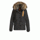 Parajumpers Doris Lapin Fur Parka - Womens, Anthracite, Small 17WMPWJCKMA45-17WP04-555-S