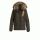 Parajumpers Doris Lapin Fur Parka - Womens, Bush, Extra Small 17WMPWJCKMA45-17WP04-601-XS