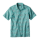 Patagonia A/C Short Sleeve Shirt - Men's-Adrift/Galah Green-Large