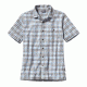 Patagonia A/C Short Sleeve Shirt - Men's-McWay/Skipper Blue-Small