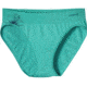Active Briefs - Womens-Waterflower Graphic/Howling Turquoise-Small