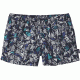 Barely Baggies Shorts - Womens-Quiver &amp; Quill/Navy Blue-Small
