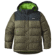 Patagonia Bivy Down Hoody - Boy's-Industrial Green-Large