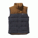 Patagonia Bivy Down Vest - Mens-Smolder Blue-Small