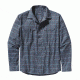 Patagonia Buckshot Long Sleeve Shirt - Men's-Triple Rainbow/Rusted Iron-Large