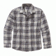 Patagonia Buckshot Long Sleeve Shirt - Mens-Echoes/Feather Grey-Large