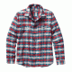 Patagonia Buckshot Long Sleeve Shirt - Mens-Potter/Classic Red-Medium