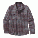 Patagonia Buckshot Long Sleeve Shirt - Mens-Wisdom/Navy Blue-X-Large