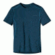Patagonia Capilene 1 Silkweight Stretch T-Shirt - Men's-Deep Space/Larimar Blue-Small