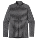 Patagonia Capilene 3 Midweight Long Sleeve Zip-Neck - Men's-Sandstone Stripe / Forge Grey-Small