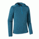 Patagonia Capilene Thermal Weight Zip-Neck Hoody - Mens-Smolder Blue/Electron Blue-Small