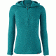 Patagonia Capilene Thermal Weight Zip-Neck Hoody - Women's-Strait Blue/Elwha Blue X-Dye-X-Small