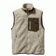 Patagonia Classic Retro-X Vest - Men's-Natural w/ Dark Walnut-Small