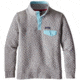 Patagonia Cotton Quilt Snap-T Pullover - Women's-Drifter Grey/Cuban Blue-Large