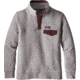 Patagonia Cotton Quilt Snap-T Pullover - Women's-Drifter Grey/Dark Ruby-Large