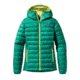 Patagonia Down Sweater Hoody - Women's-Emerald-X-Small
