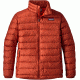 Patagonia Down Sweater Jacket - Boy's-Small-Roots Red