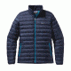 Patagonia Down Sweater - Mens-Large-Navy Blue/Underwater Blue