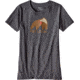 Patagonia Eat Local Upstream Cotton/Poly Responsibili-Tee - Women's-Forge Grey-Small