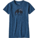Patagonia Eat Local Upstream Cotton/Poly Responsibili-Tee - Women's-Glass Blue-X-Small