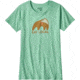 Patagonia Eat Local Upstream Cotton/Poly Responsibili-Tee - Women's-Gravel Heather-Medium