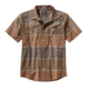 Patagonia Fezzman Short Sleeve Shirt - Mens-Oso Flaco/Sepia Brown-X-Large