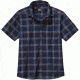 Fezzman Short Sleeve Shirt - Mens-Medium-Barker/Navy Blue