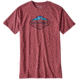 Patagonia Fitz Roy Crest Cotton/Poly T-Shirt - Men's-Adzuki Red-X-Large