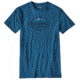 Patagonia Fitz Roy Crest Cotton/Poly T-Shirt - Men's-Big Sur Blue-Large