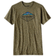 Patagonia Fitz Roy Crest Cotton/Poly T-Shirt - Men's-Gorge Green-Small