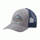 Patagonia Fitz Roy Crest LoPro Trucker Hat - Men's-Drifter Grey-One Size-One Size