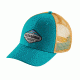 Patagonia Fitz Roy Crest LoPro Trucker Hat - Men's-True Teal-One Size-One Size