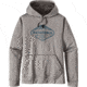 Patagonia Fitz Roy Crest Polycycle Hoody - Men's-Feather Grey/Big Sur Blue-X-Large