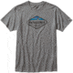 Patagonia Fitz Roy Crest Cotton/Poly T-Shirt - Men's-Narwhal Grey-XX-Large