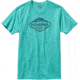 Fitz Roy Crest T-Shirt - Mens-Howling Turquoise-Large