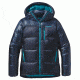 Patagonia Fitz Roy Down Parka - Women's-Navy Blue-Small
