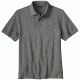 Patagonia Fitz Roy Emblem Polo - Men's -Feather Grey-Medium