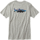 Patagonia Fitz Roy Tarpon Cotton T-Shirt - Men's-Tailored Grey-XX-Large